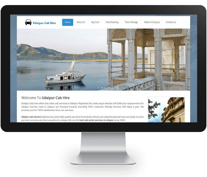 Online Cab Booking Website Designer