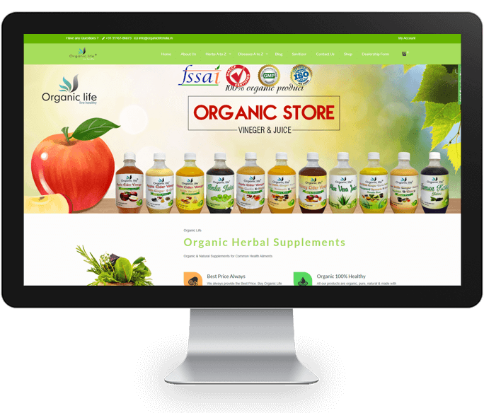 organic-product-website-design