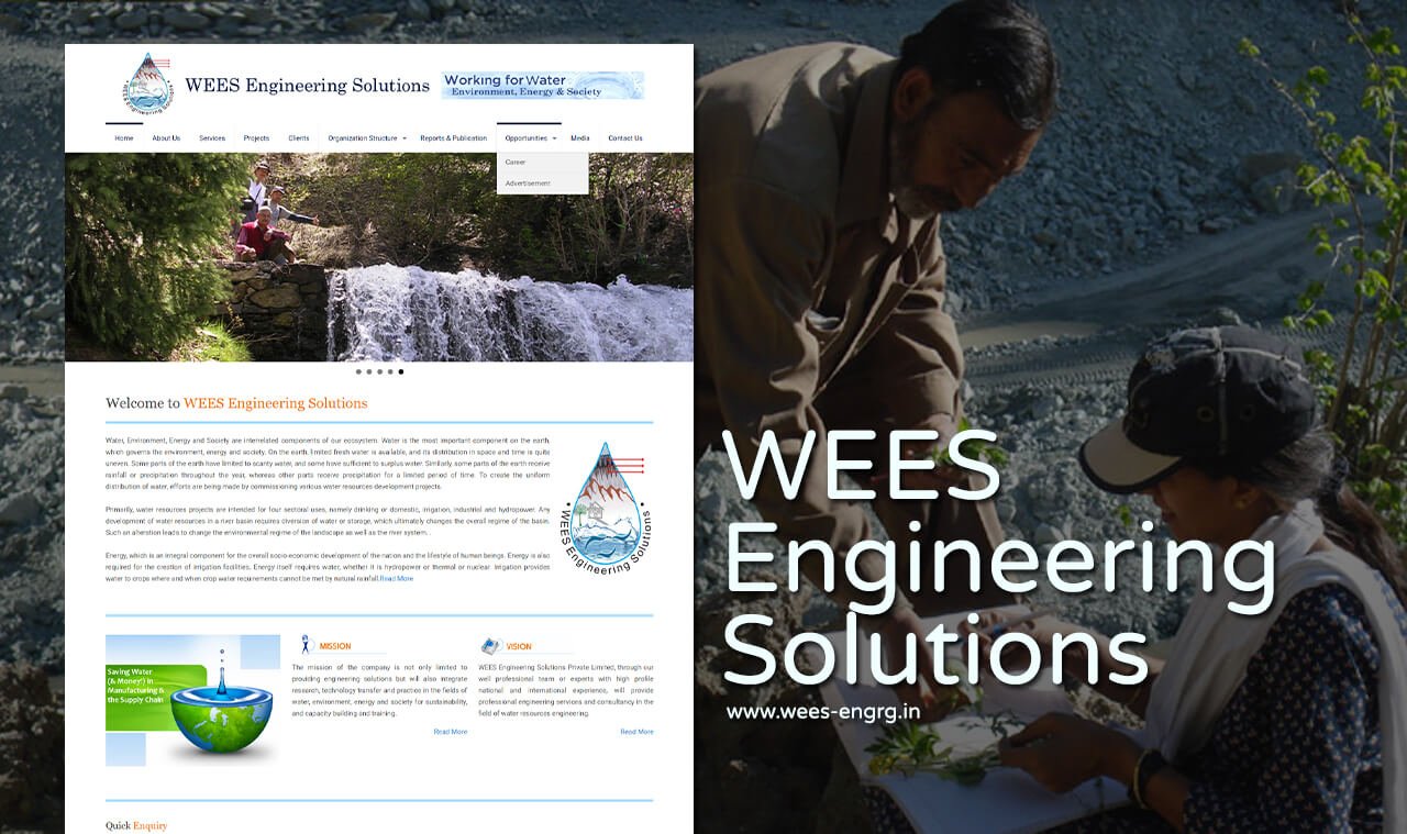 disaster management website design
