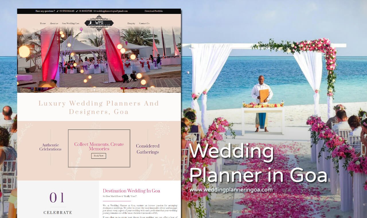 wedding website designer