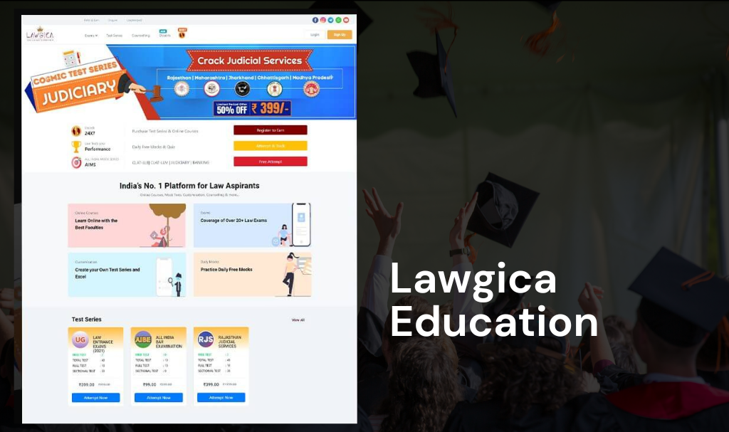 CLAT Coaching Website Designer Udaipur, Rajasthan, India