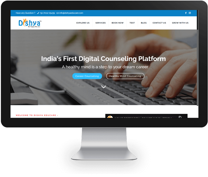 Education Counseling Website Designer
