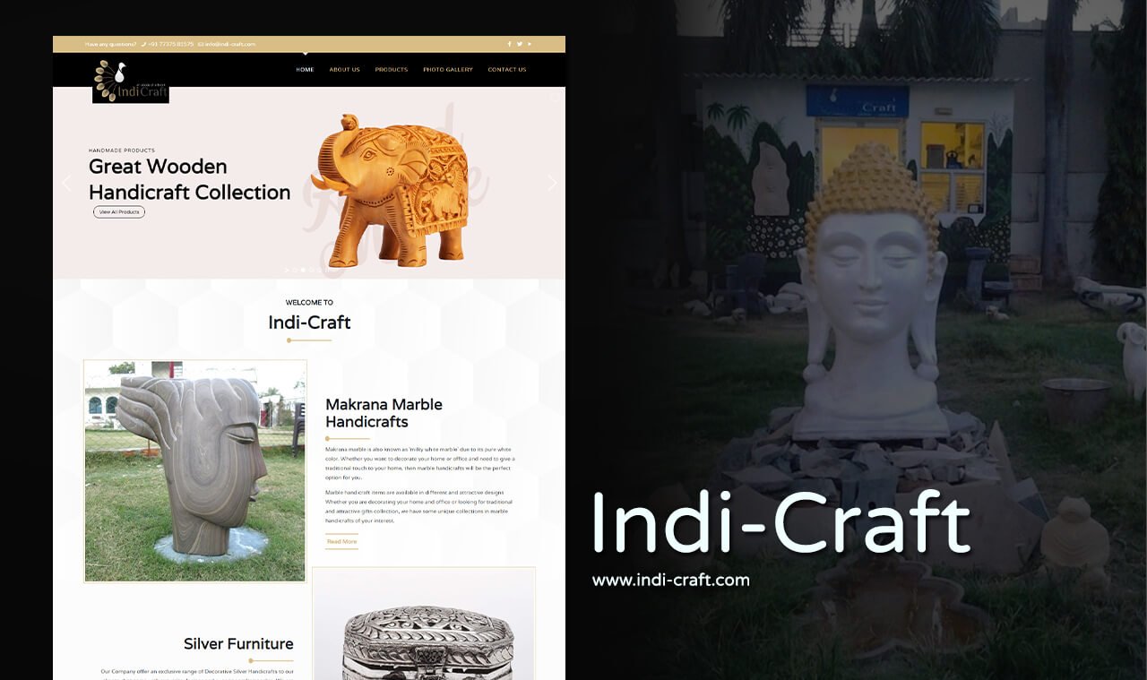 Handicrafts Manufacturers Website Designers
