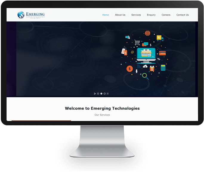 global services website deisgner