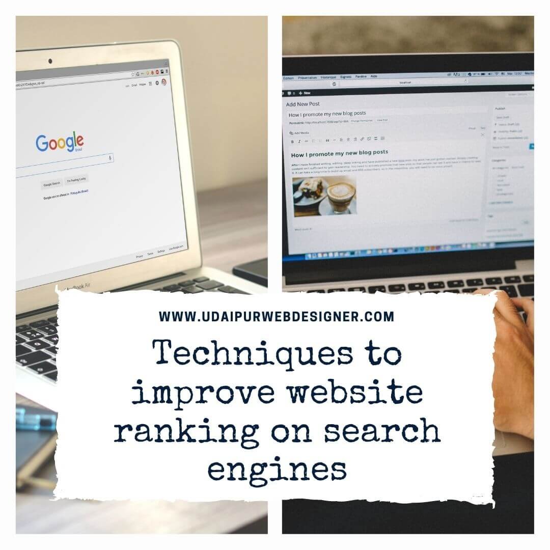 Techniques to improve website ranking