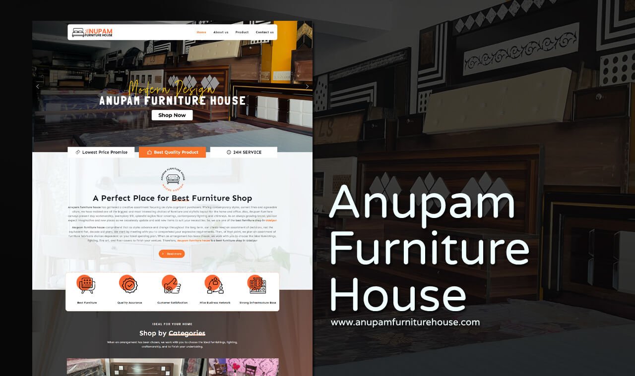Furniture Shop Website Designer