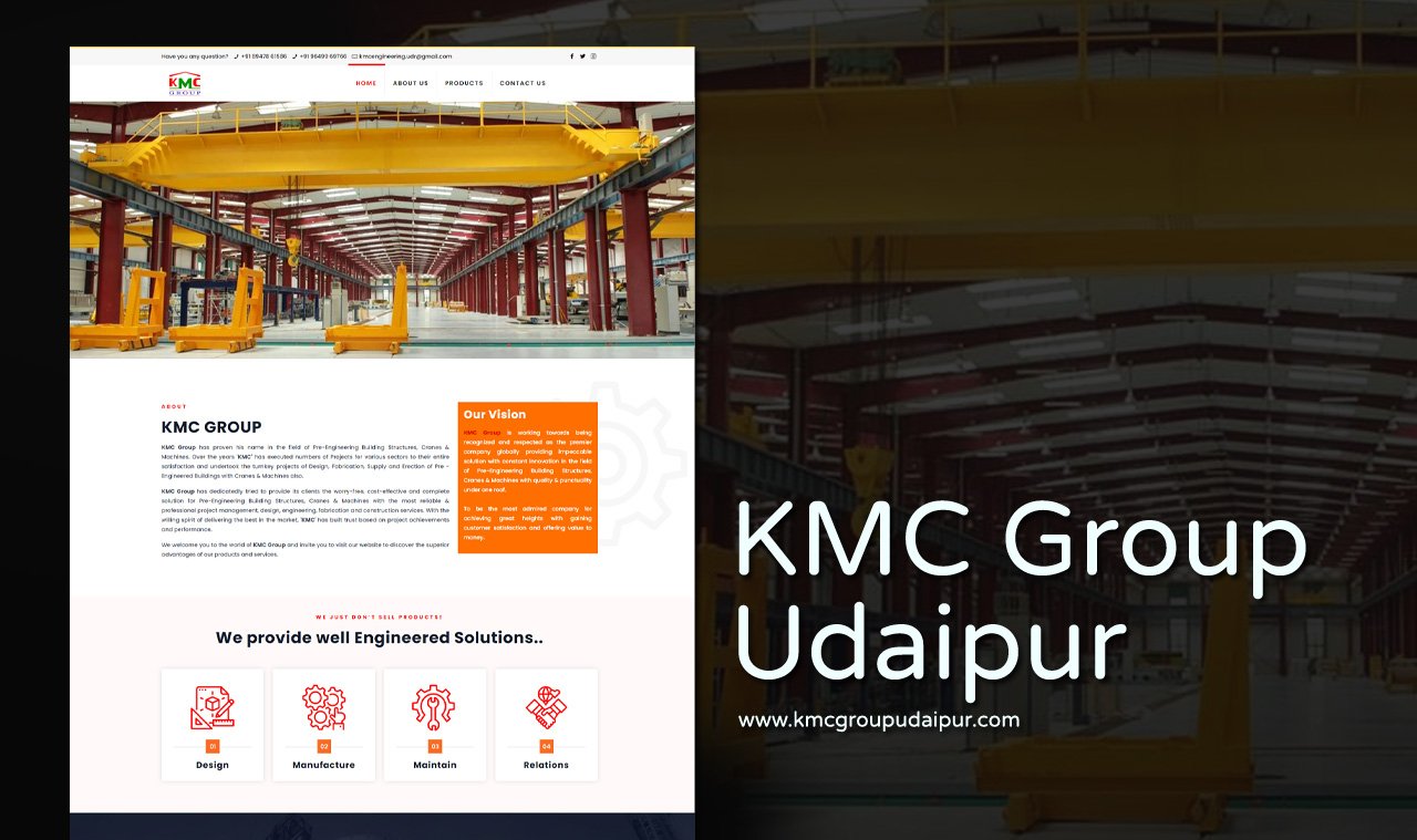 pre-engineering website designer in india