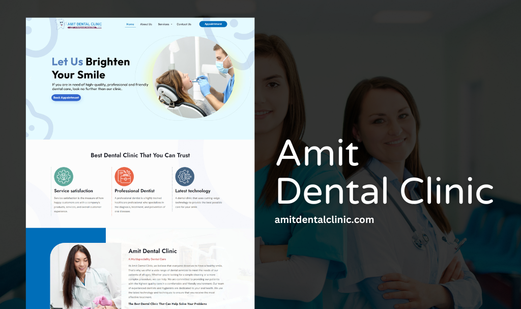 Dental Clinic Website Designer Udaipur