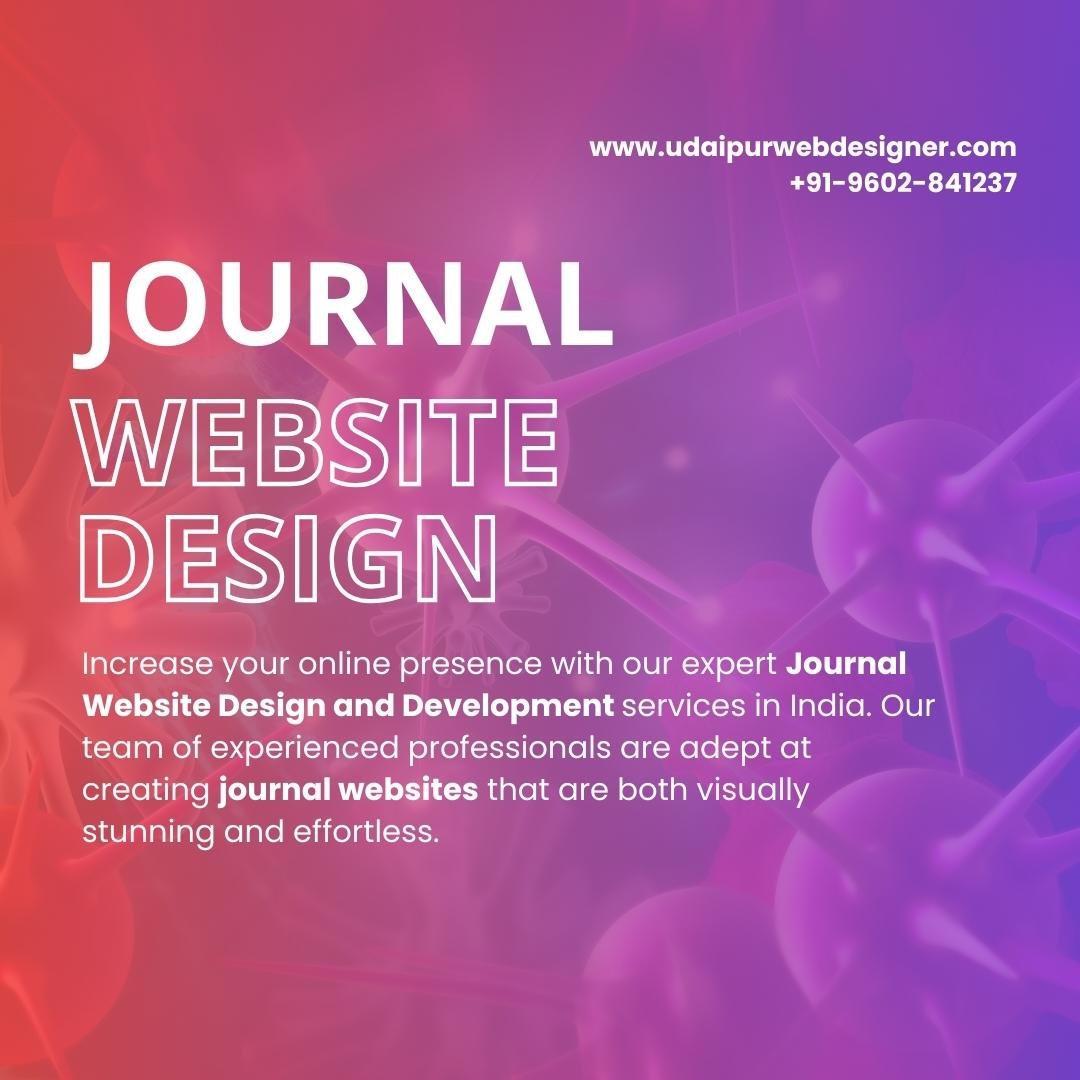 Journal Website Designer