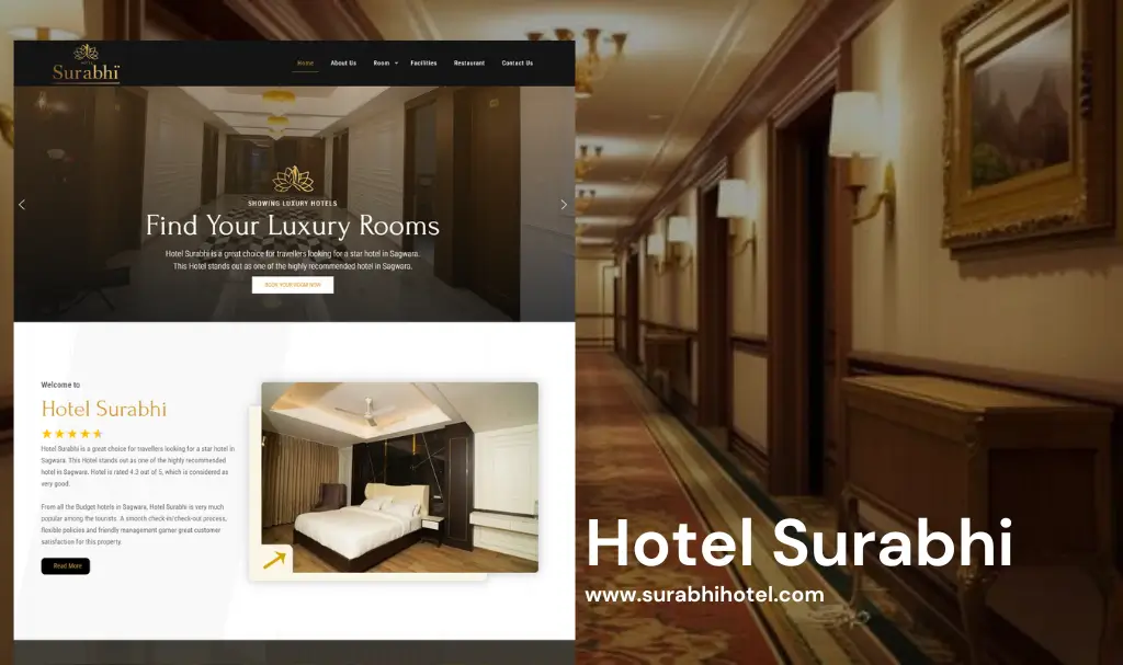 Innovative Hotel Website Design