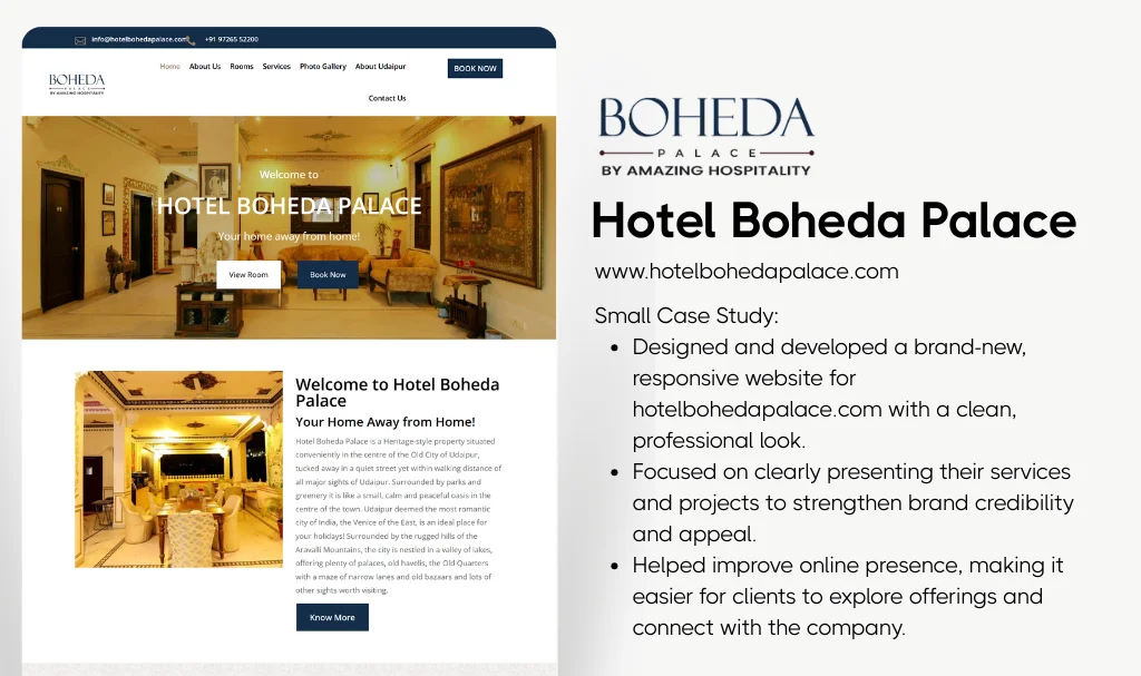 Hotel Website Designer