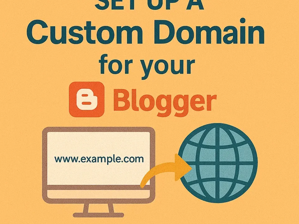 setup a Custom Domain for your blogger