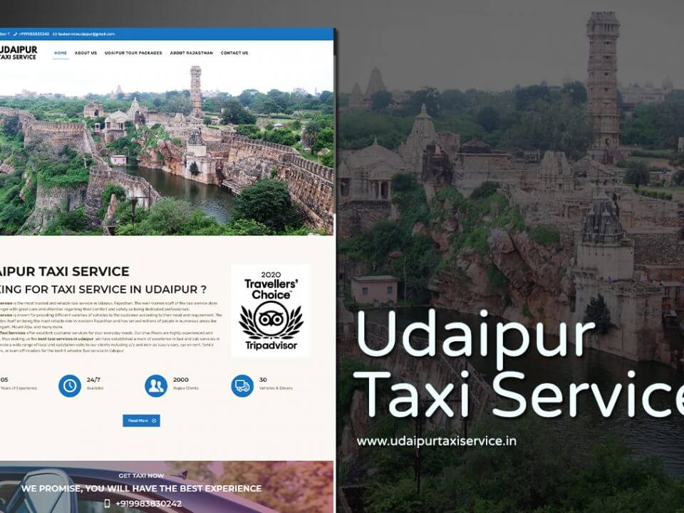taxi service web designer