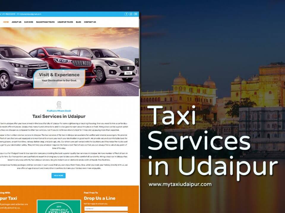 taxi web design company