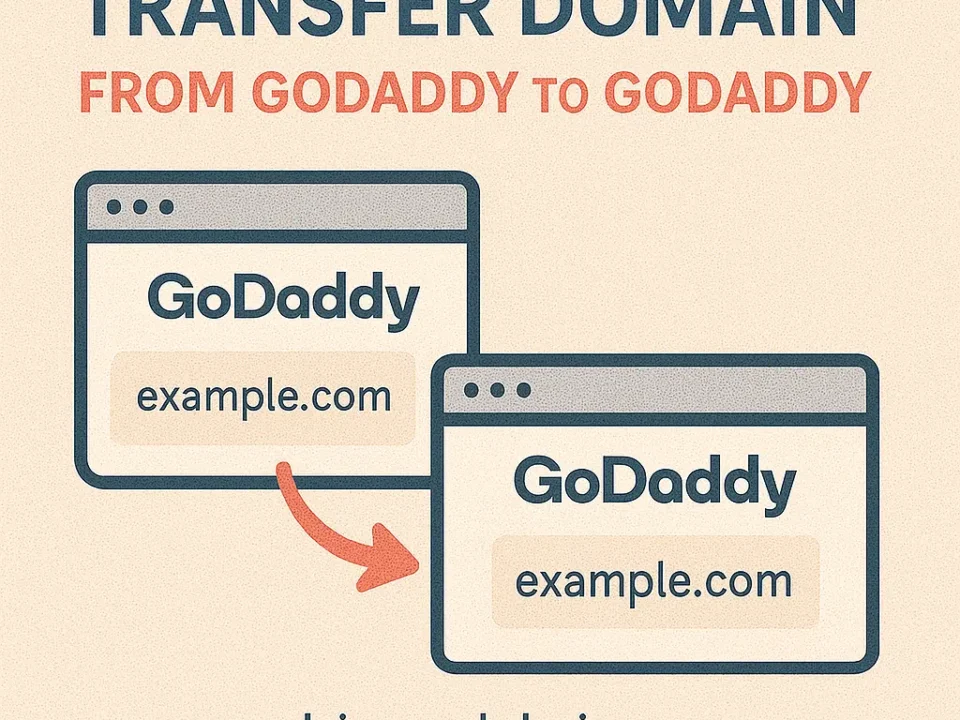 Transfer Domain from Godaddy to Godaddy