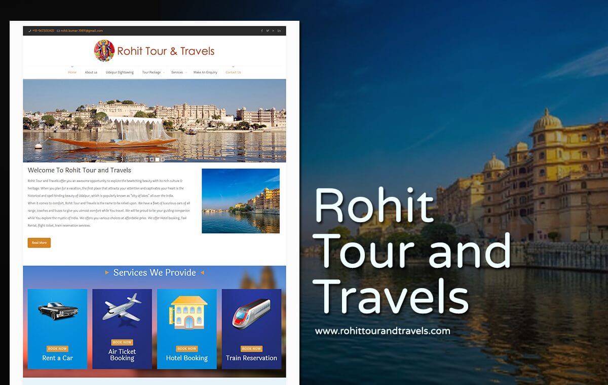 best travel agency web design
