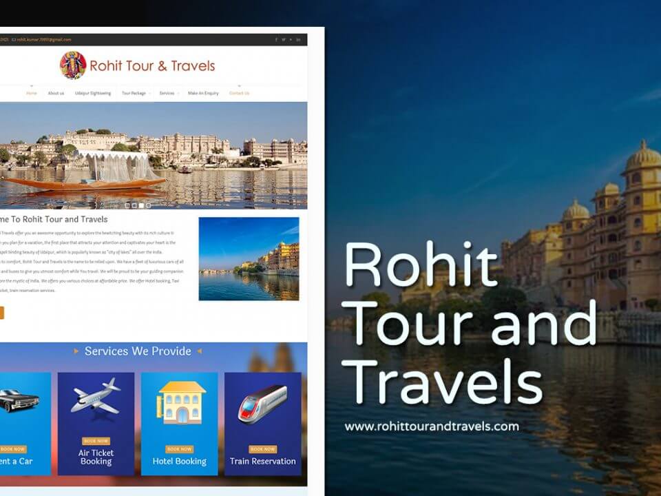 best travel agency web design