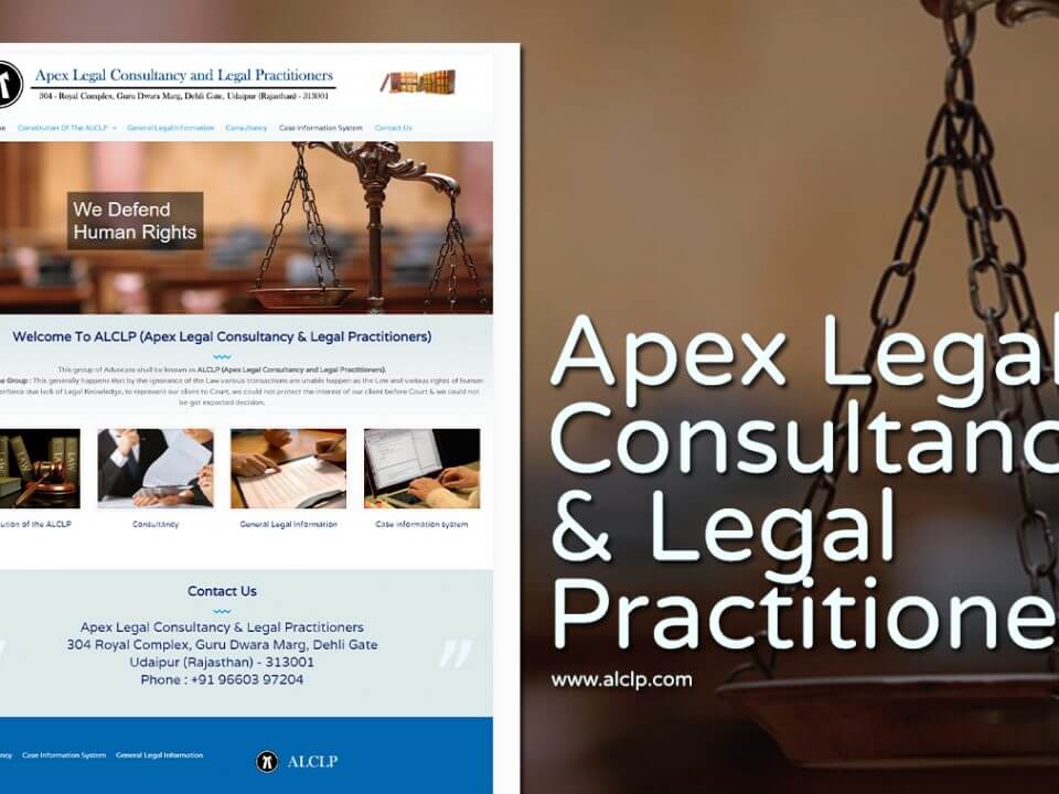 legal consultancy website design