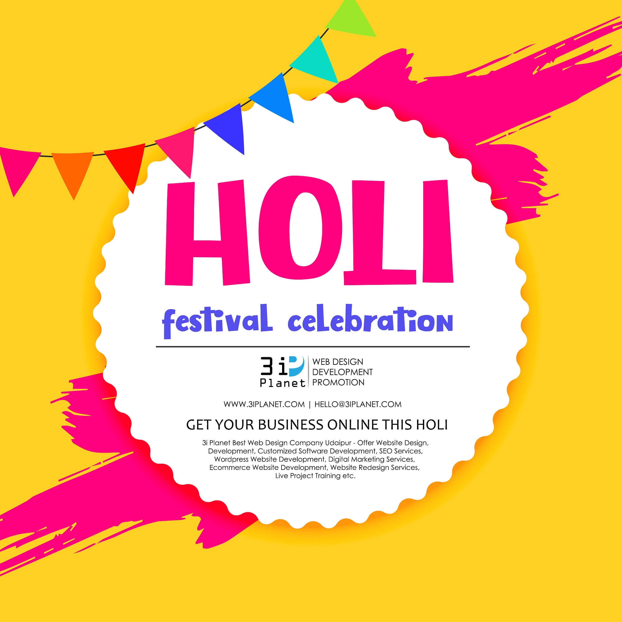 holi banner psd