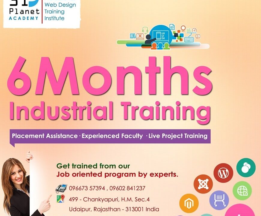 6 Months Industrial Training udaipur