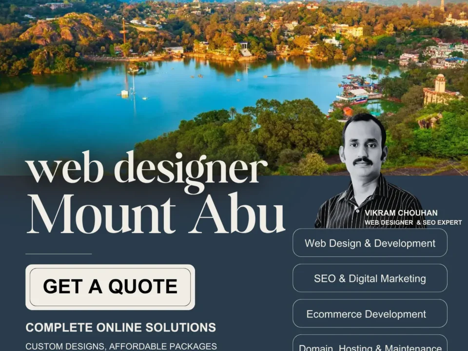 Web Designer Mount Abu
