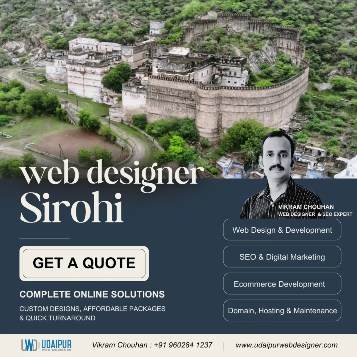 Web Designer Sirohi