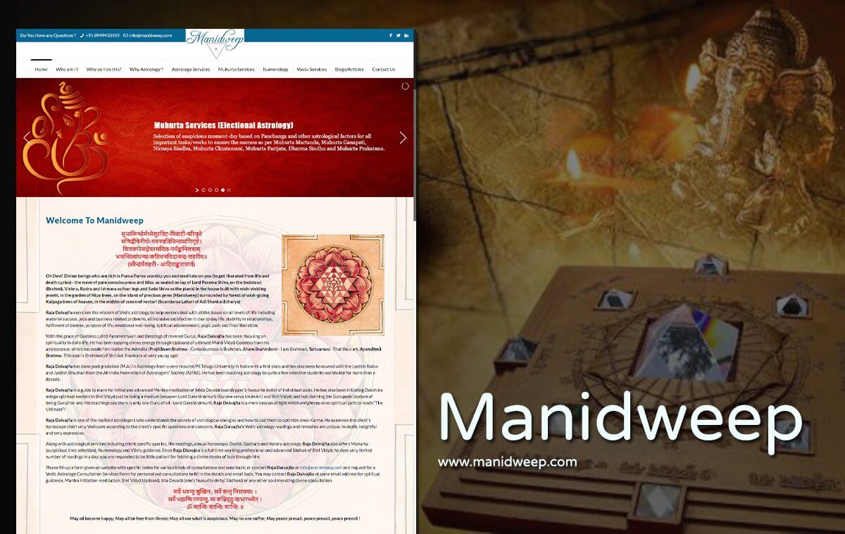 best astrologer website design