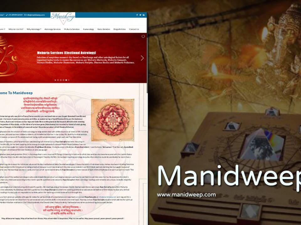 best astrologer website design
