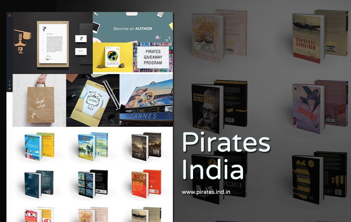book author website designer