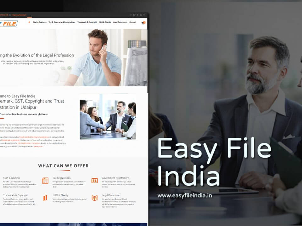 tax consultancy website design