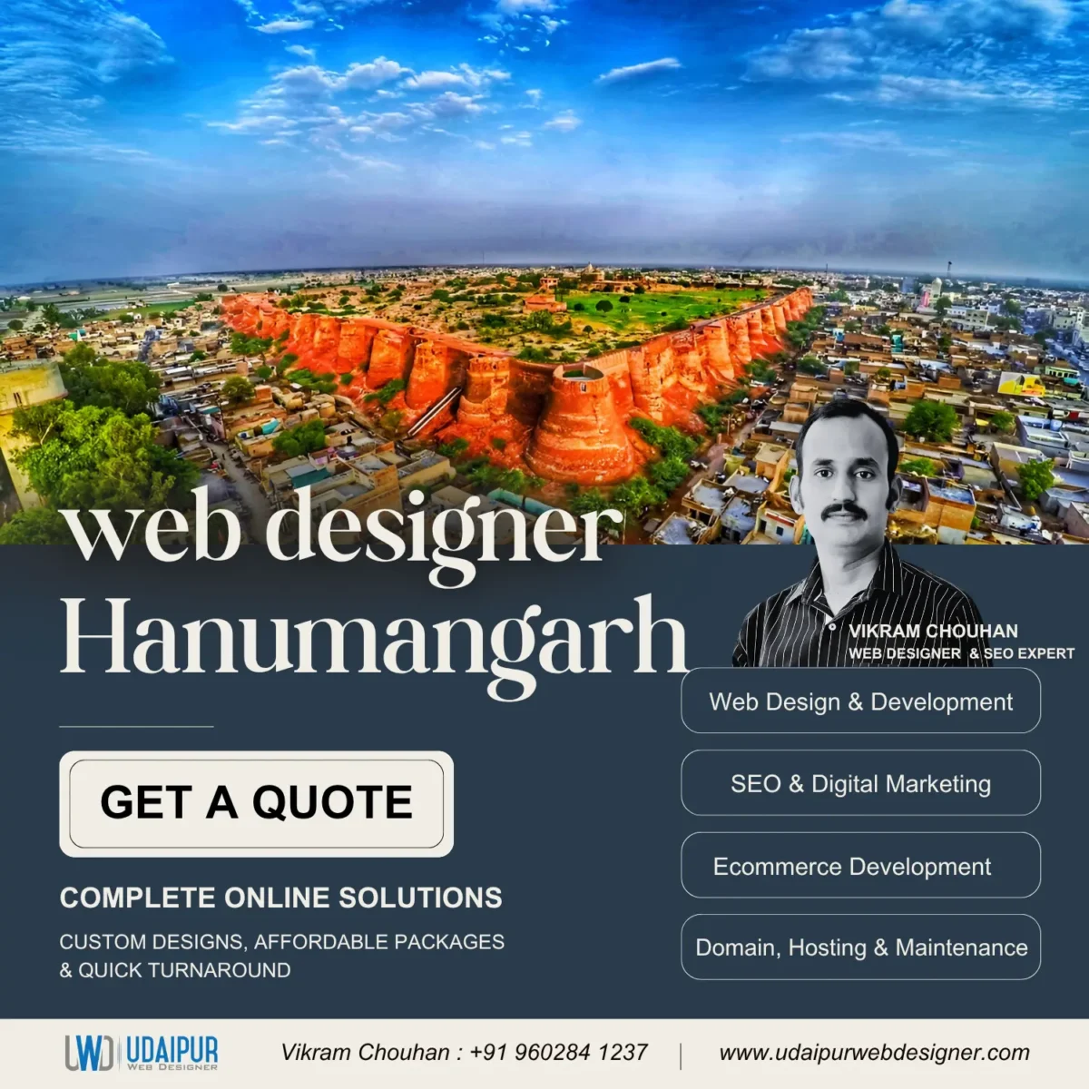 Web Designer Hanumangarh