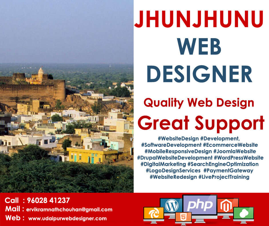 Web Designer in Jhunjhunu