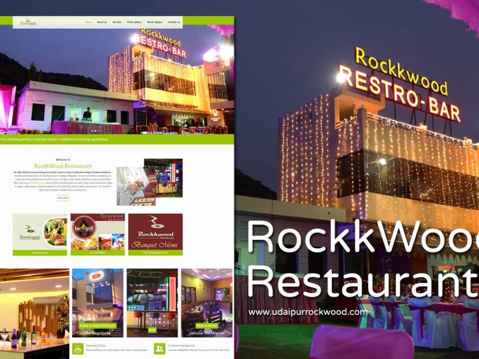 Restaurant Website Design Udaipur