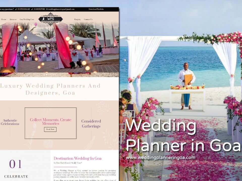 wedding website designer