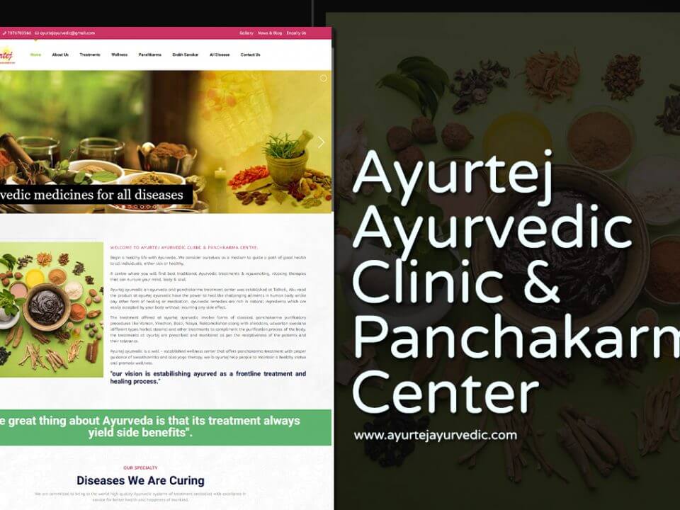 Ayurvedic Clinic Website Designers