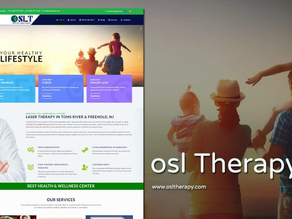 Laser Therapy Website Designers