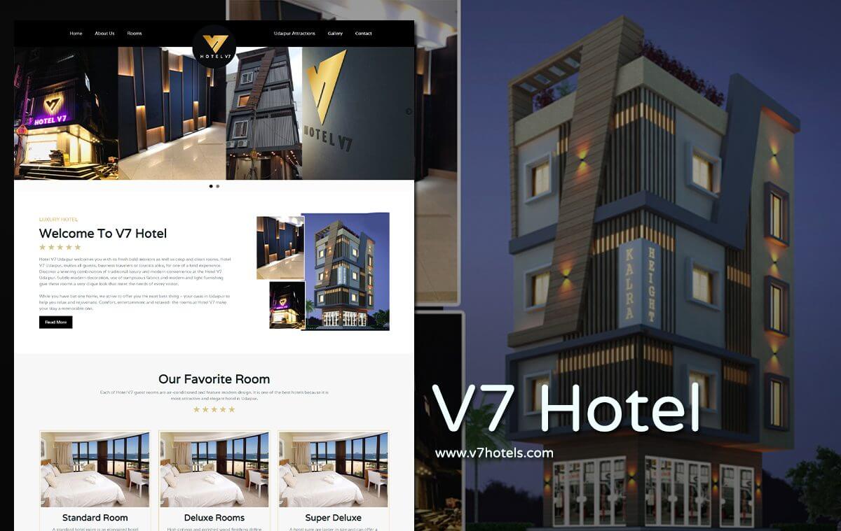 Luxury and Modern Hotel Website Designers