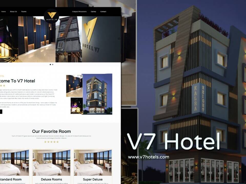 Luxury and Modern Hotel Website Designers