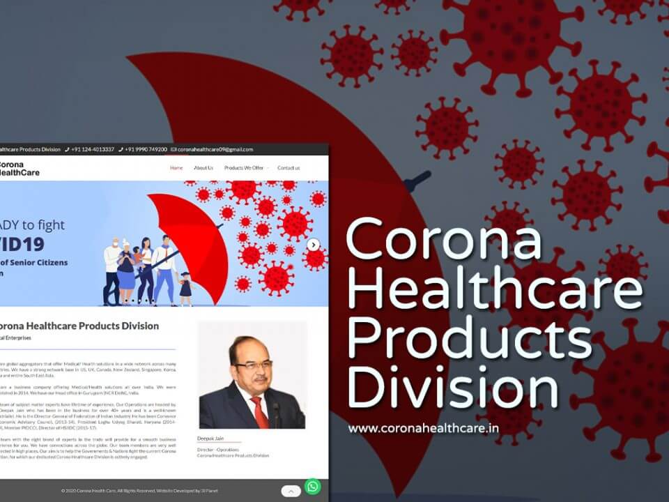 Medical and Health Solutions Website Designers