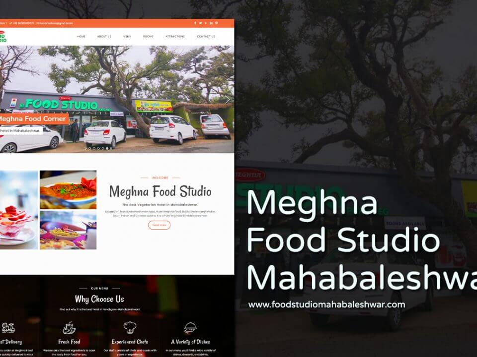 Vegetarian Hotel Website Designers