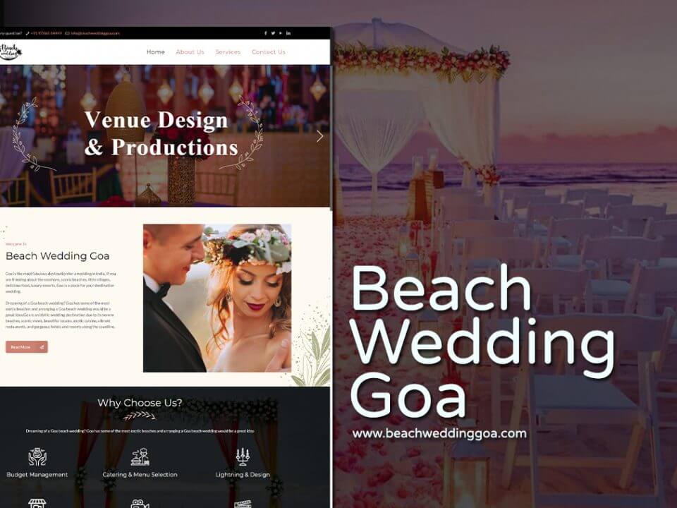 Wedding Planner Website Designers