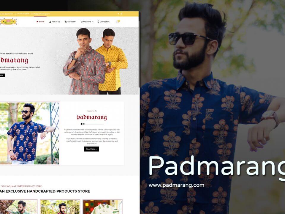 fashion website design