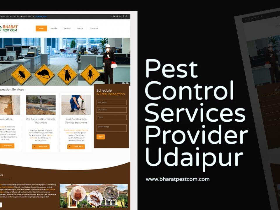pest control website designer