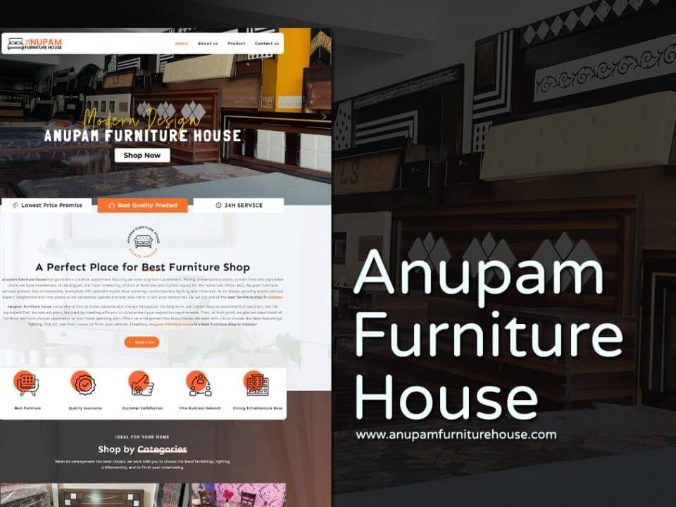 Furniture Shop Website Designer