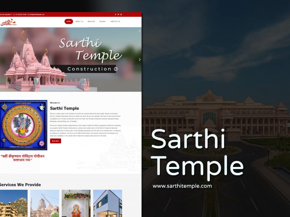 Temple architect website designer in india