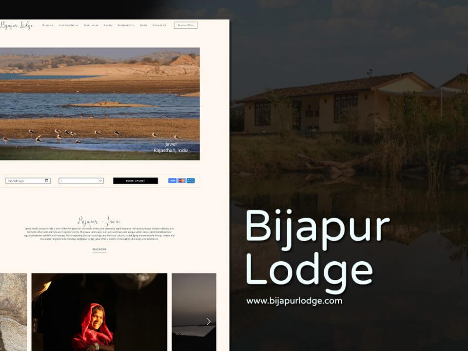 boutique resort website designer in udaipur