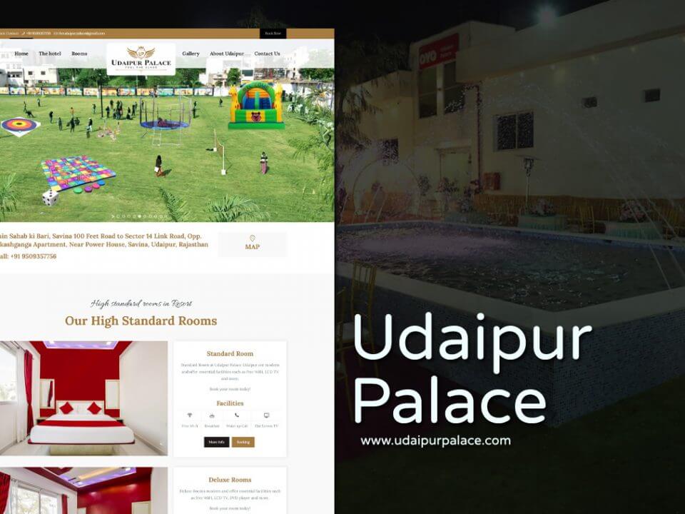 budget hotel website designer in udaipur india
