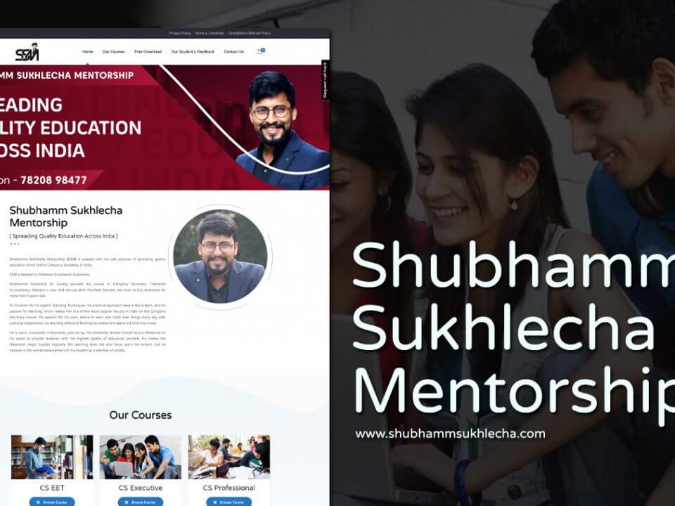 education mentorship website designer in udaipur rajasthan