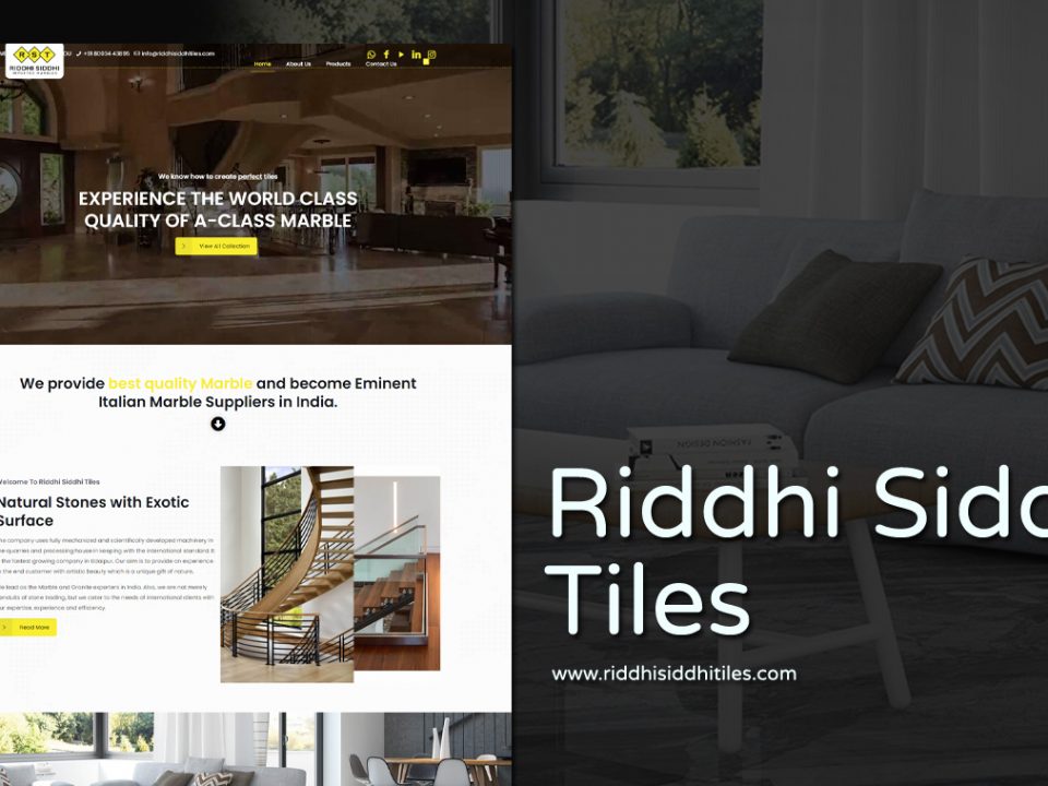 tiles company website designer in udaipur india