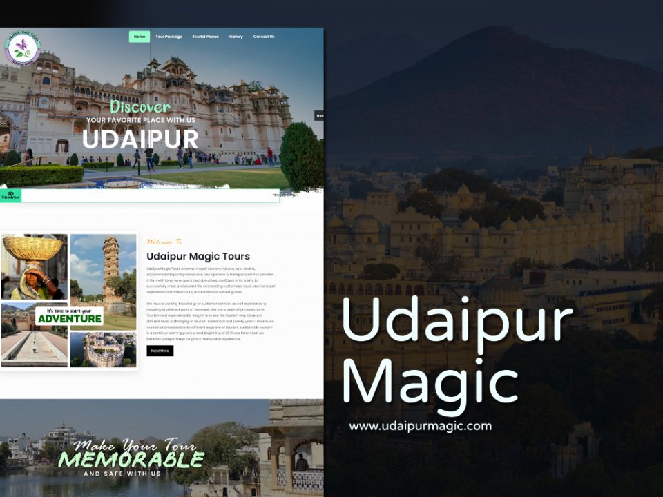 travel website designer in udaipur india